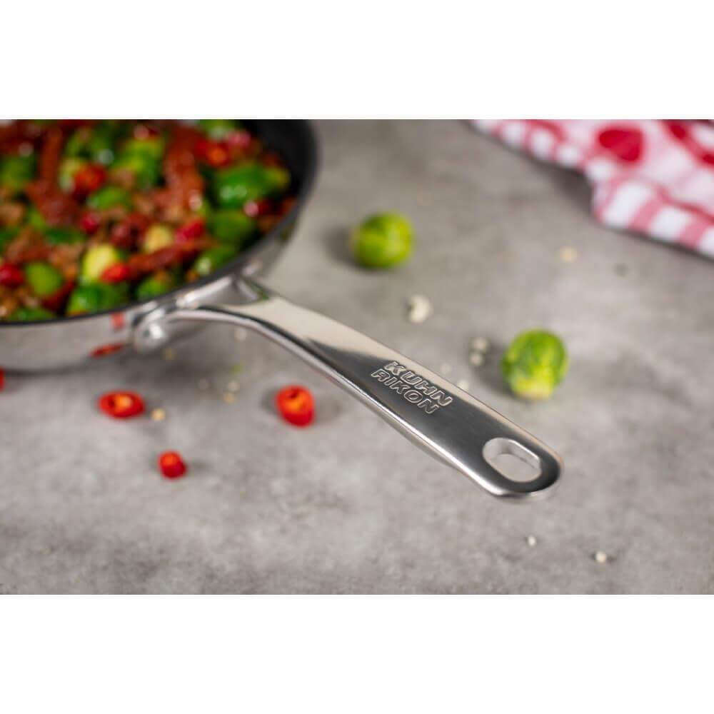 Kuhn Rikon Allround Stainless Steel Frying Pan Set